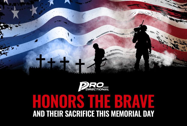 Prodirectional honors the brave and their sacrifice this memorial day