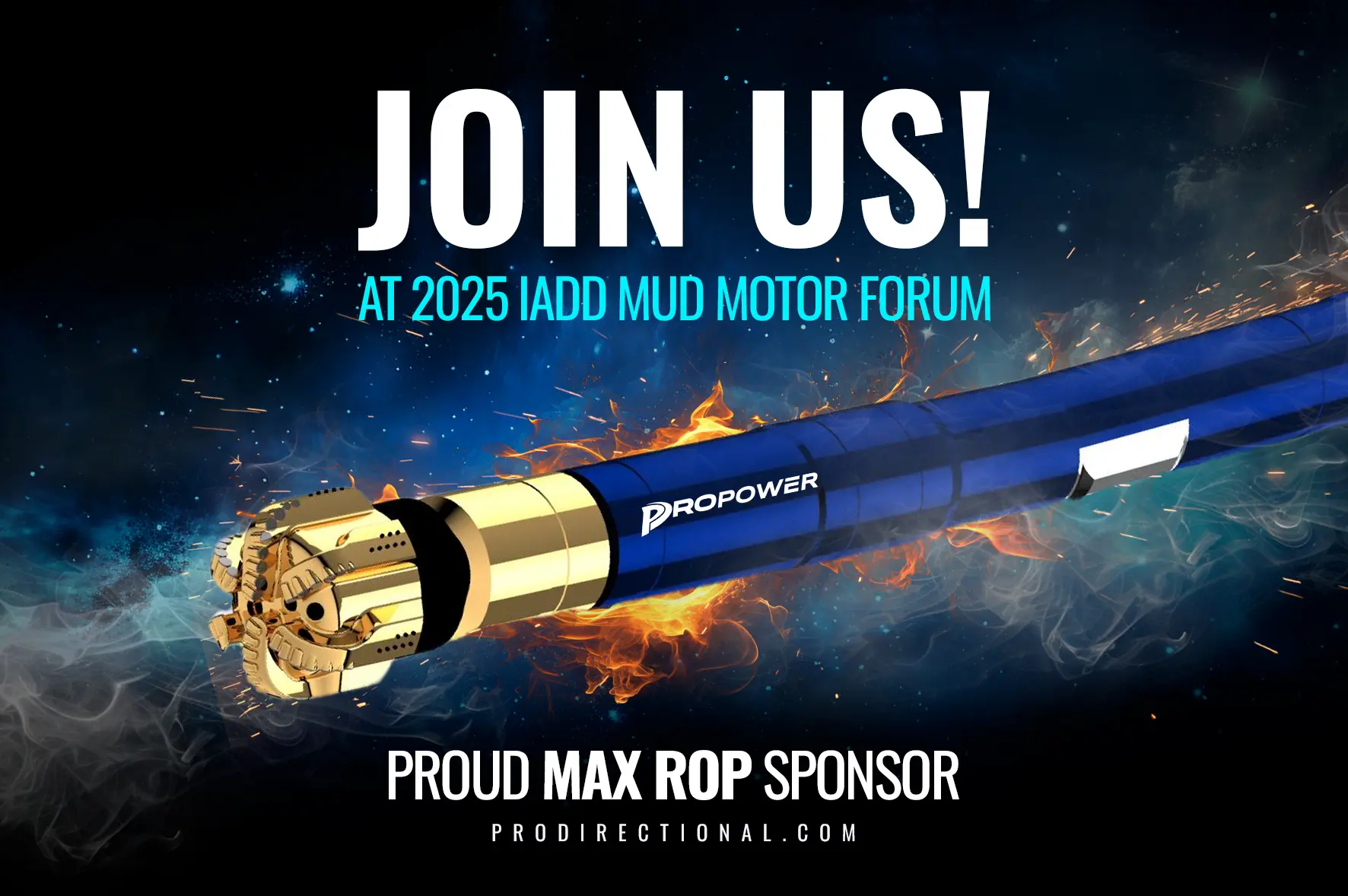 Featured image for “Proud MAX ROP Sponsor – 2025 IADD Mud Motor Forum”