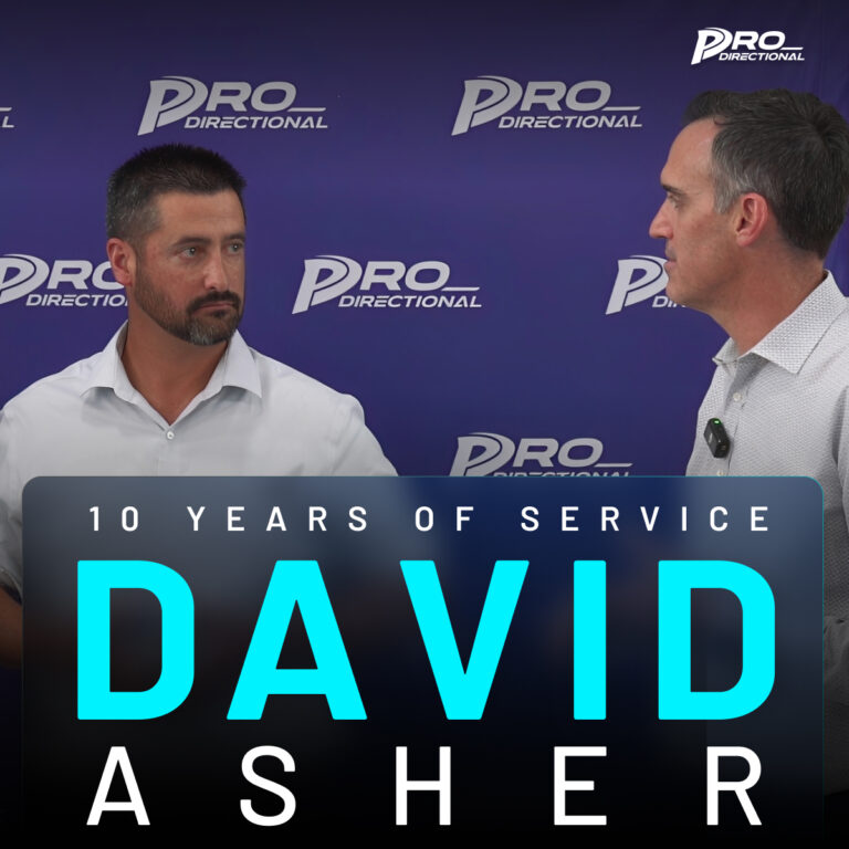 10 years of service David Asher