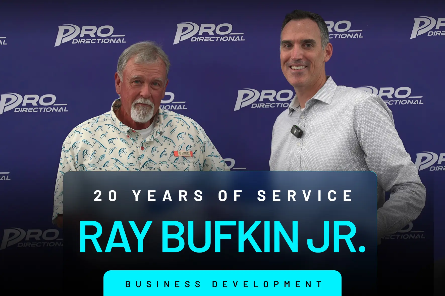 Featured image for “Ray bufkin jr.’s 20 years with ProDirectional”
